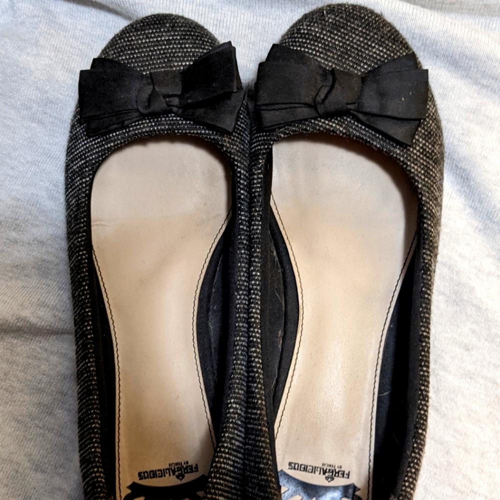 Fergalicious ballet flats, size 8